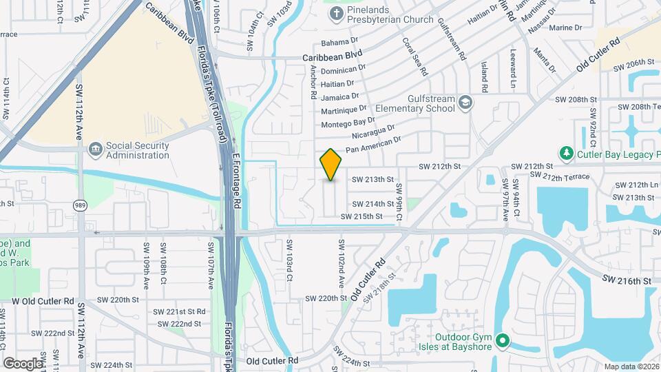 21330 SW 102nd Ave Map and Location Details