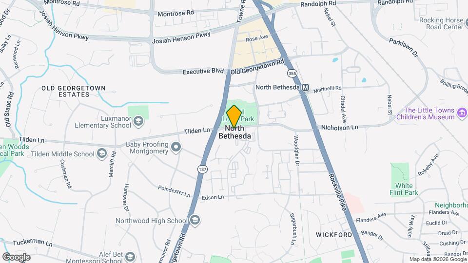 10224 Rockville Pike, Unit 402 Map and Location Details