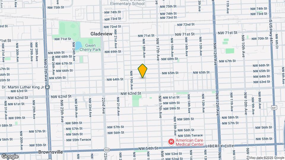 1812 NW 64th St Map and Location Details