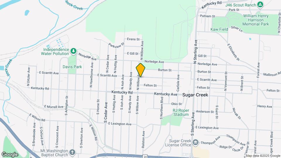 10503 E Scarritt Ave Mapa y Detalles de la Ubicación