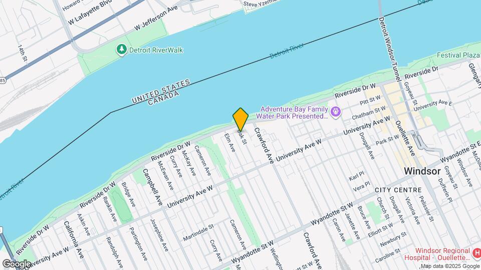 135 Oak St Mapa y Detalles de la Ubicación