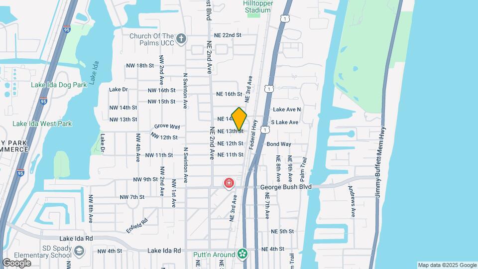 260 NE 13th St Map and Location Details