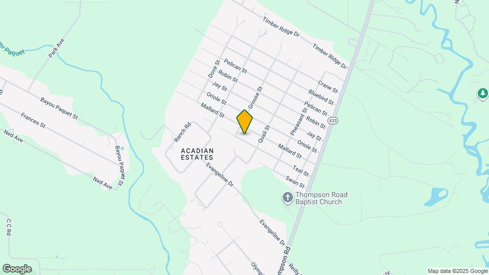 2216 Teal St Map and Location Details