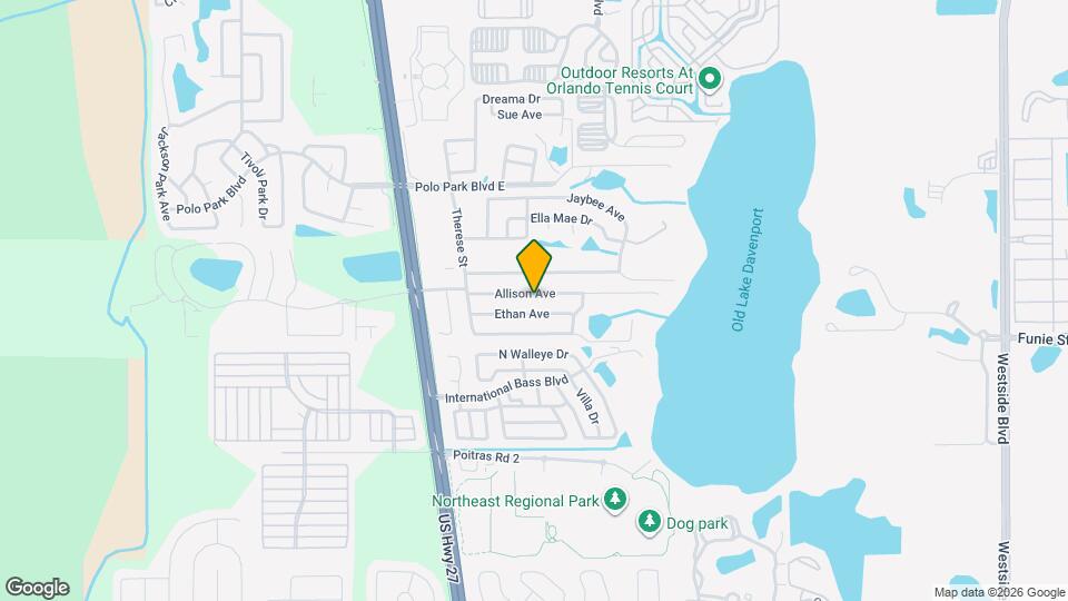 315 Allison Ave Map and Location Details