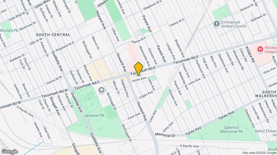 576 Irvine Ave Map and Location Details