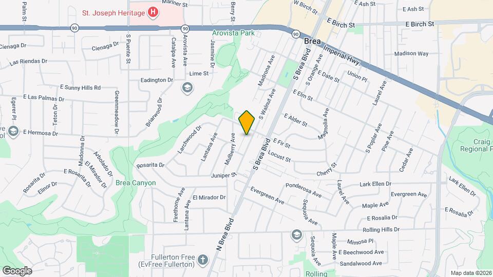 719 S Walnut Mapa y Detalles de la Ubicación