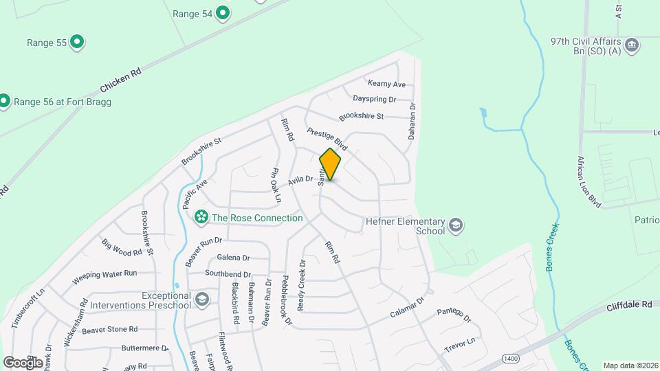 7241 Avila Dr Map and Location Details