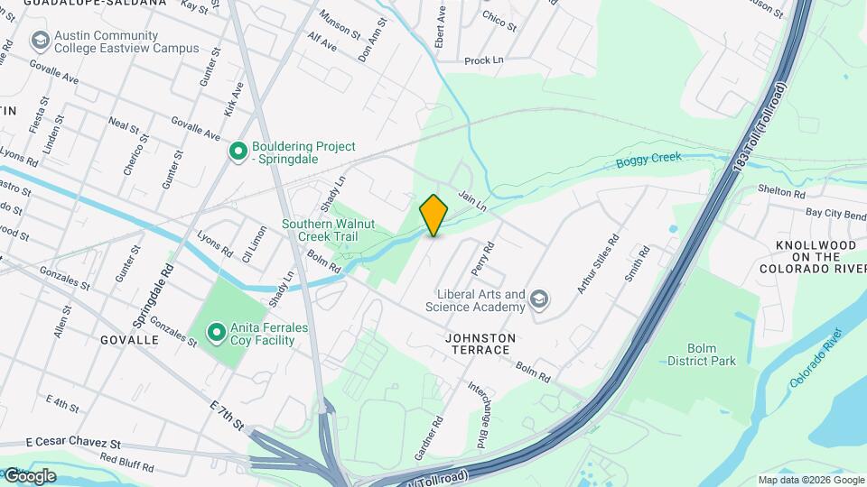 1133 Walton Ln Mapa y Detalles de la Ubicación