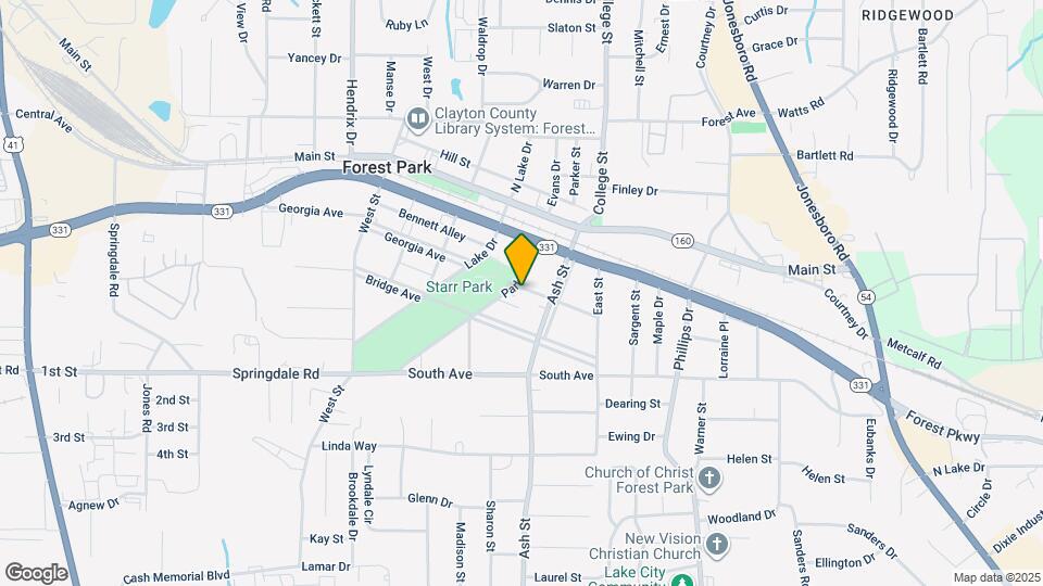 5002 Park Ave, Unit B Map and Location Details