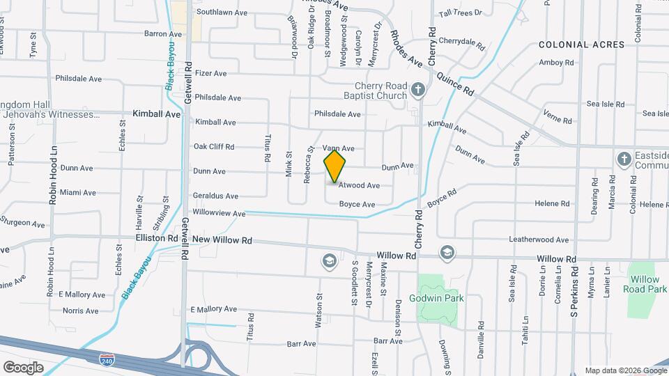 4199 Atwood Ave Map and Location Details