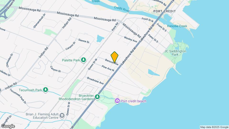 10A Benson Ave Map and Location Details