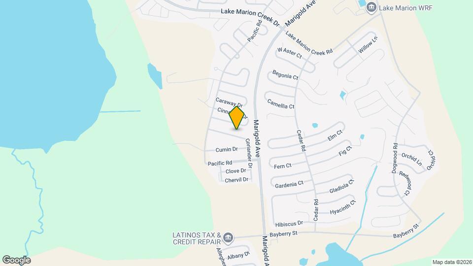 1780 Coriander Dr Map and Location Details