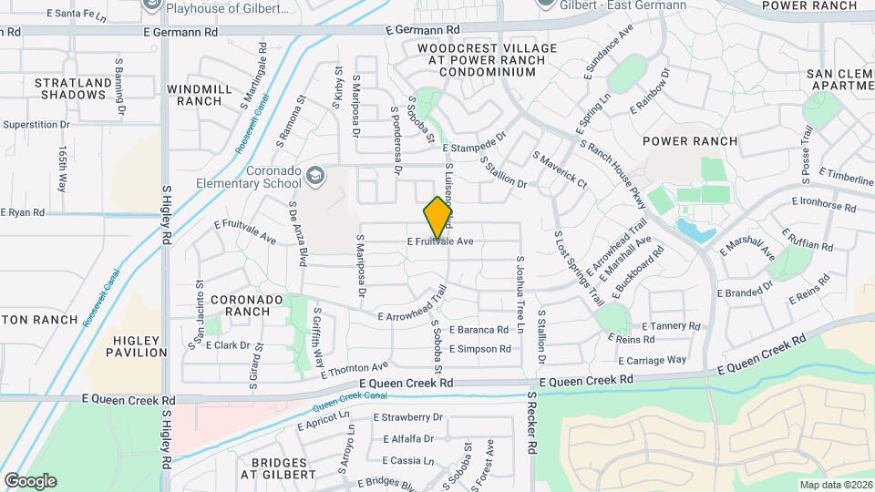 3809 E Fruitvale Ave Map and Location Details