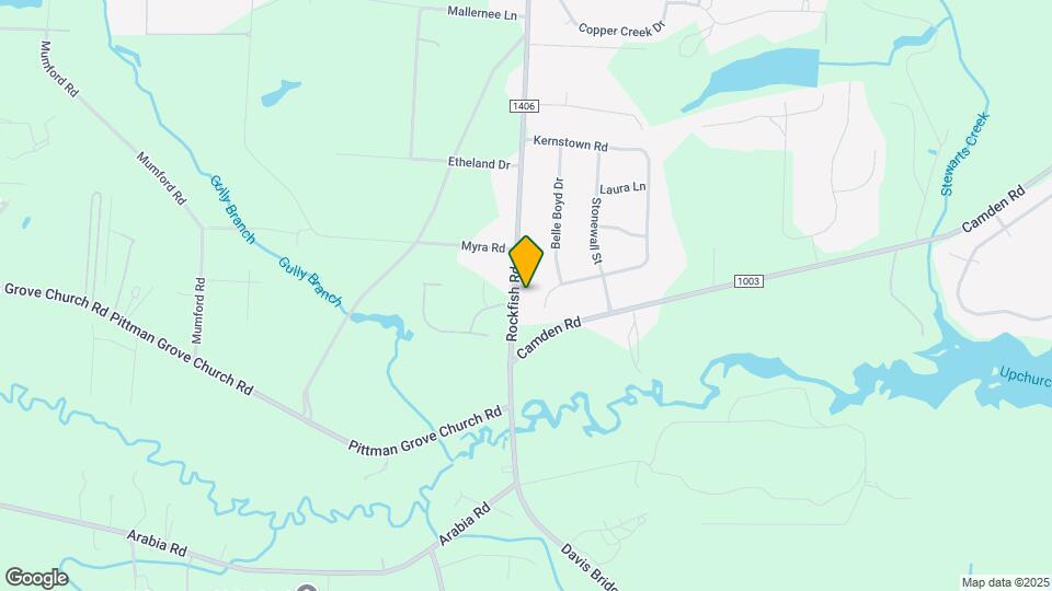 10167 Rockfish Rd Map and Location Details