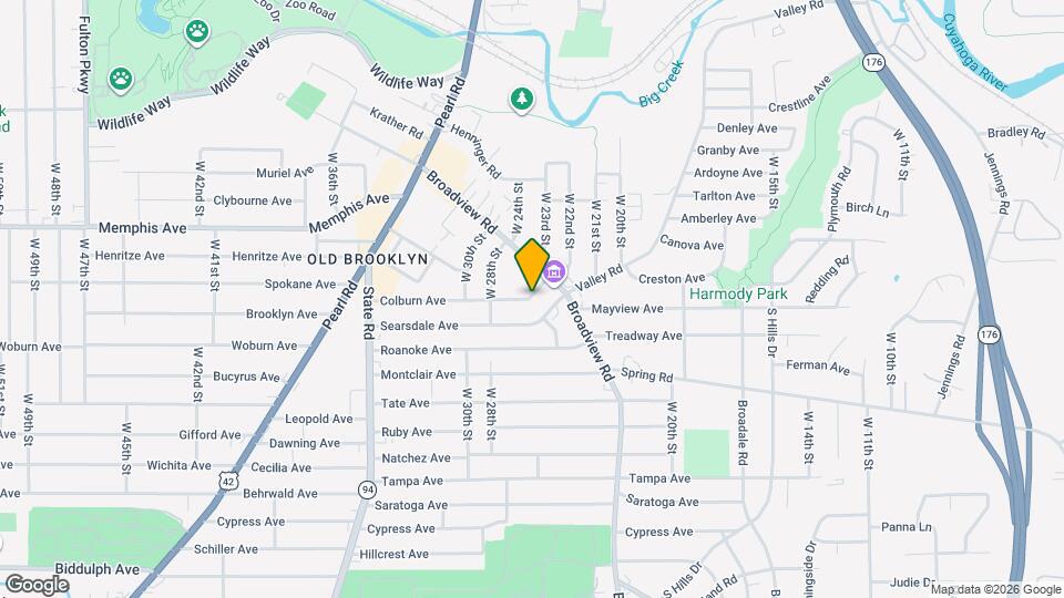 2409 Colburn Ave Map and Location Details