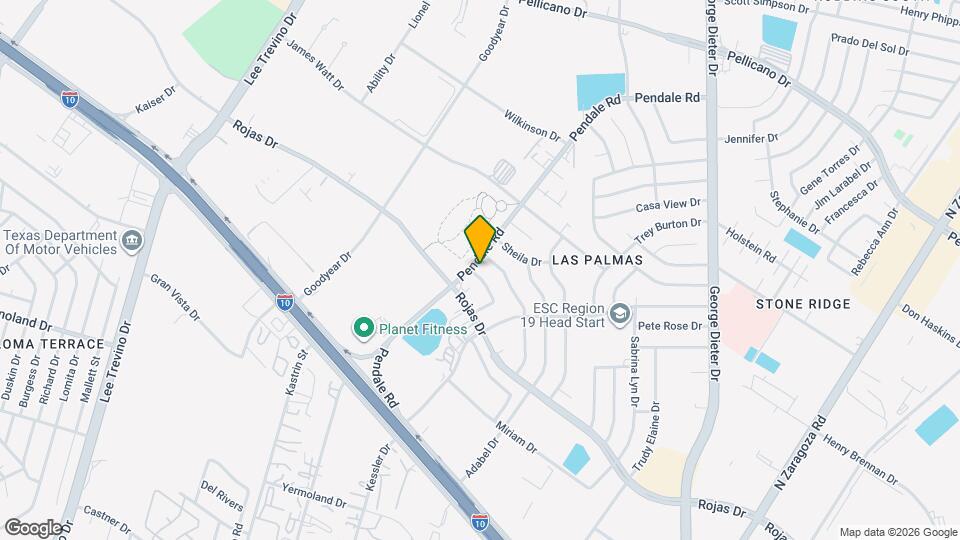 11601 Soberana Ln Map and Location Details