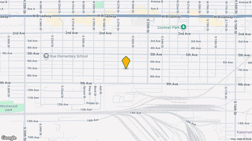 2627 7th Ave Mapa y Detalles de la Ubicación