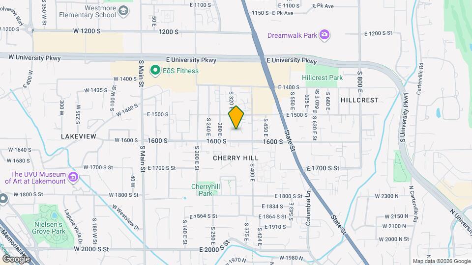 332-336 E 1550 S St Map and Location Details