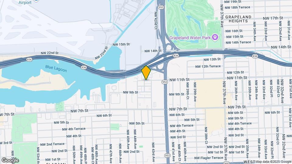 4340 NW 11th St Map and Location Details