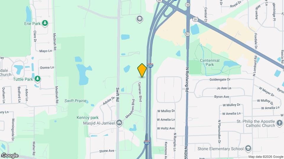 829 Tamarac Blvd Map and Location Details