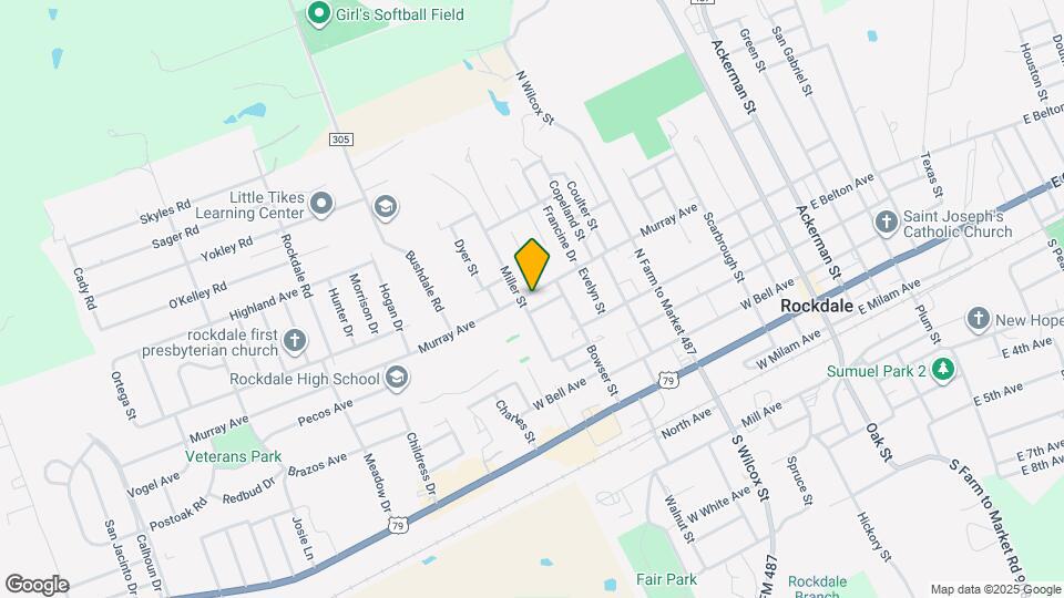 724 Ramsey Ave Map and Location Details