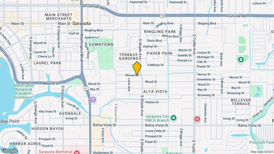 2360 Novus St Mapa y Detalles de la Ubicación