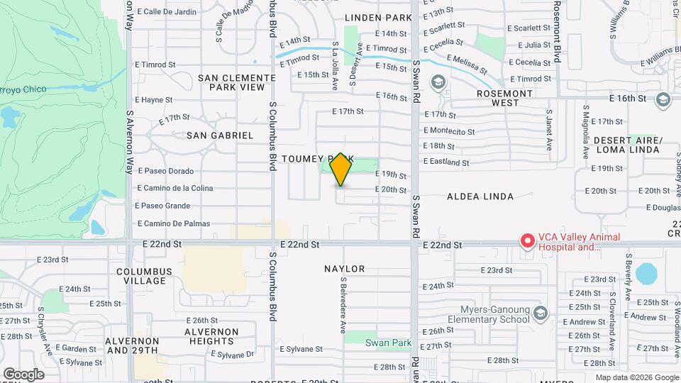 901 S Belvedere Ave Map and Location Details