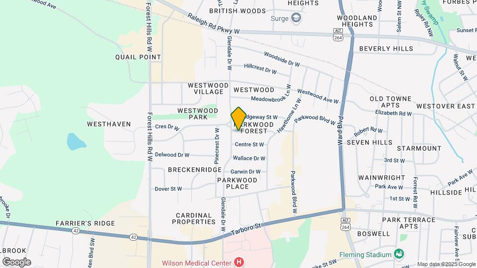 1727 Pkwy St W Map and Location Details