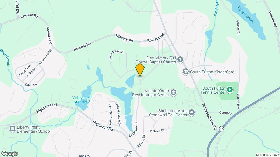 8274 Eastshore Dr Map and Location Details