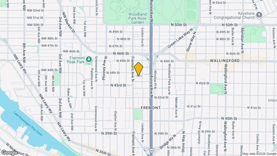 4313 Linden Ave N Map and Location Details