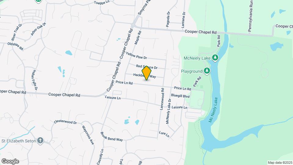 6307 Price Ln Rd Map and Location Details