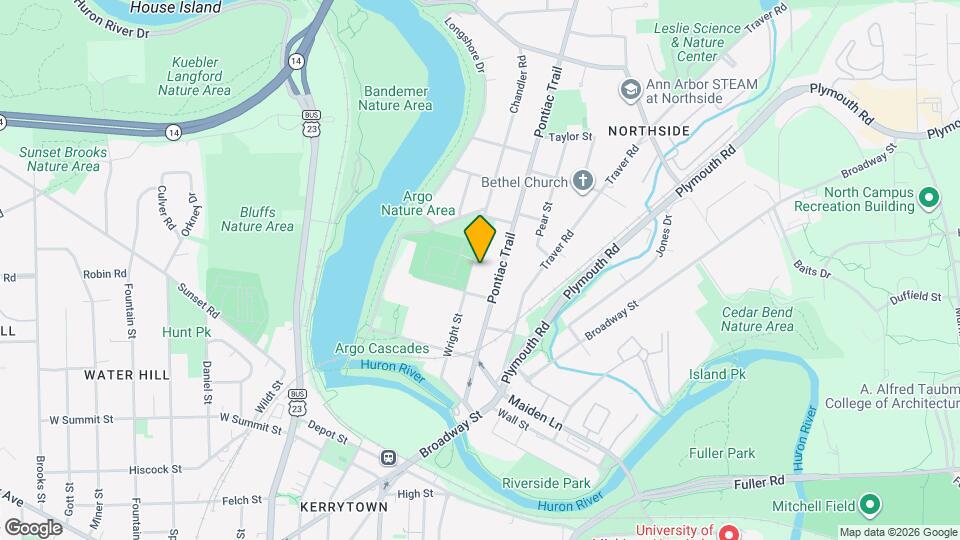 1312 Wright St Map and Location Details