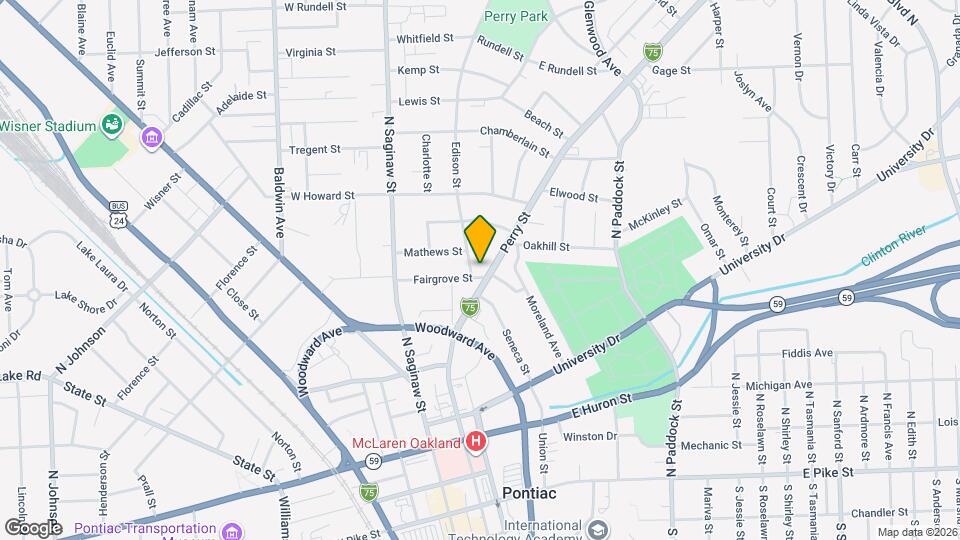 97 Fairgrove St Map and Location Details