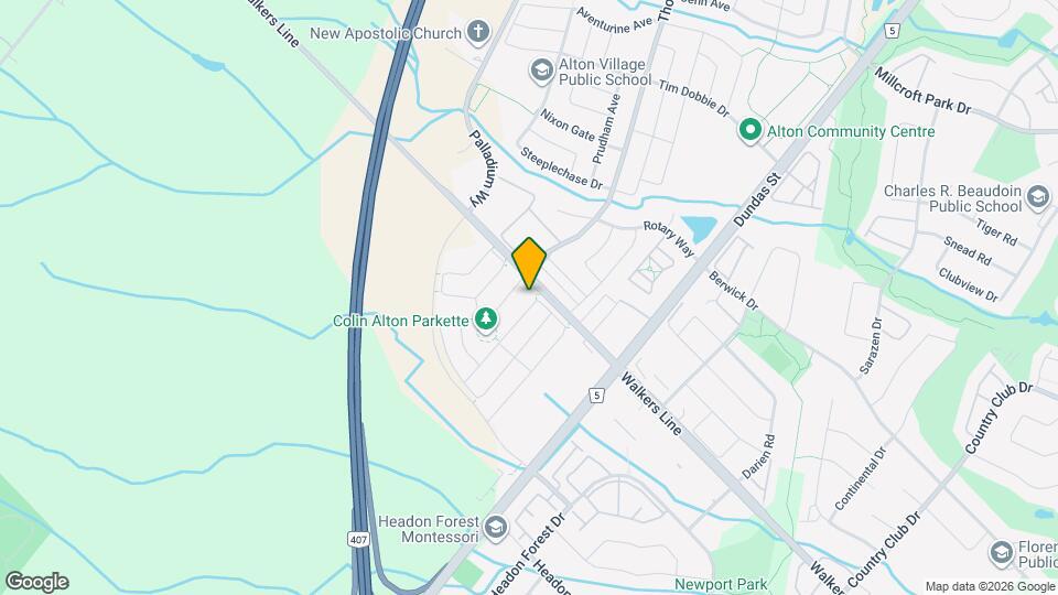 3969 Leonardo St Map and Location Details