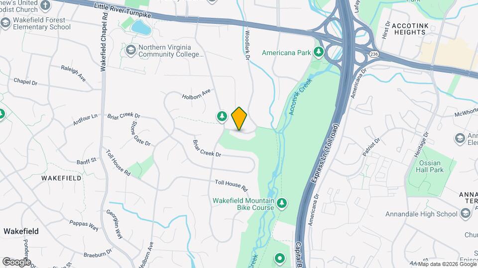 8209 Mockingbird Dr Map and Location Details