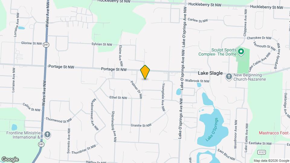 6682 Casper Ave NW Map and Location Details