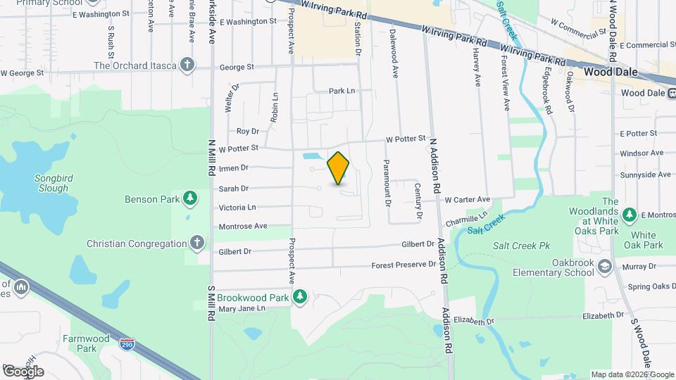 Orchard Lake Apartment Map and Location Details