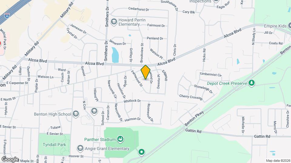 2003 Doris Dr Map and Location Details