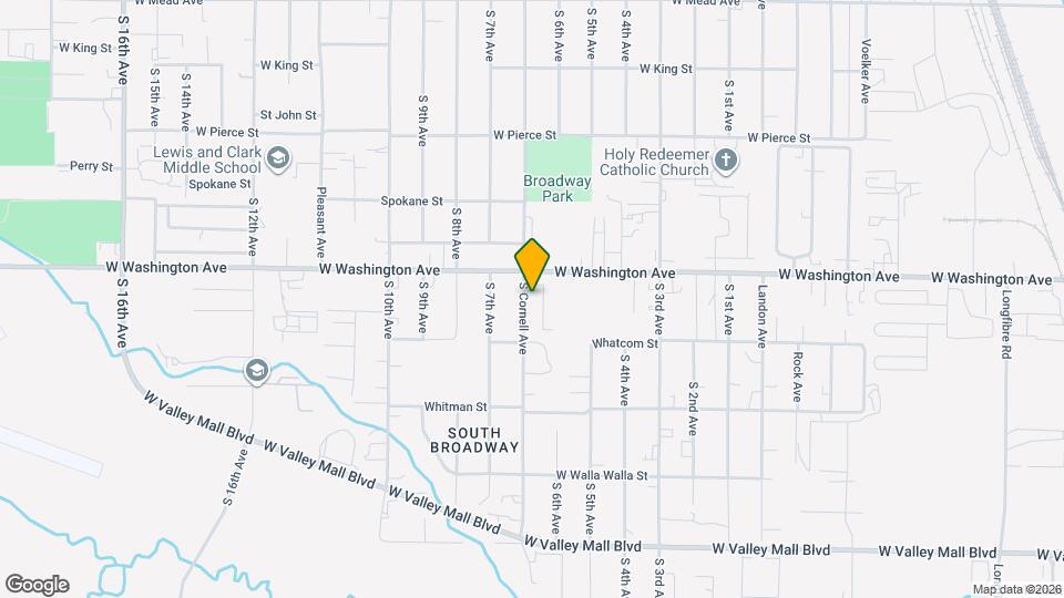 1915 Cornell Ave Map and Location Details