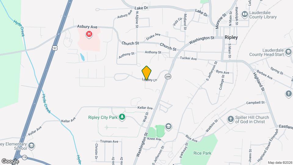 234 Lackey Ln Map and Location Details