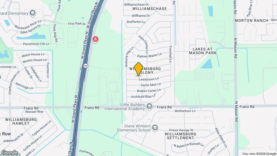 22726 Leedstown Ln Map and Location Details