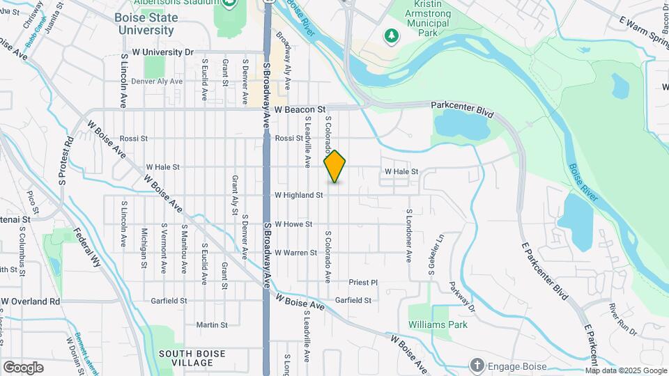 1428 S Colorado Ave Map and Location Details