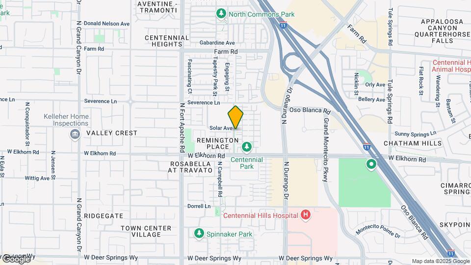 8956 Aurora Bay Ct Map and Location Details