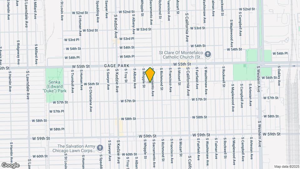 3001-3009 W 56th St Map and Location Details