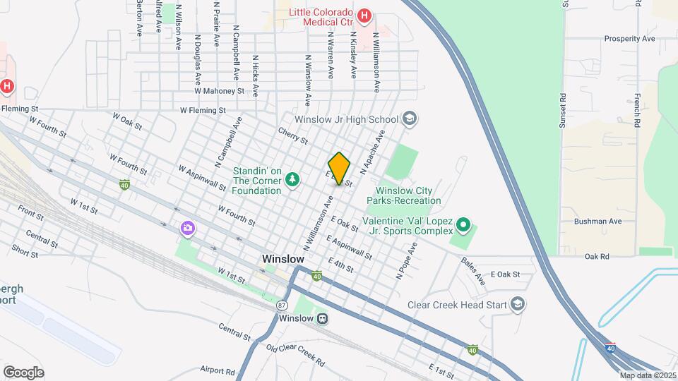 710 N Williamson Ave Map and Location Details