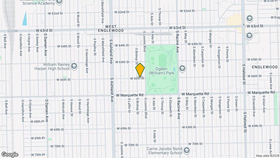 1415 W 66th St Mapa y Detalles de la Ubicación