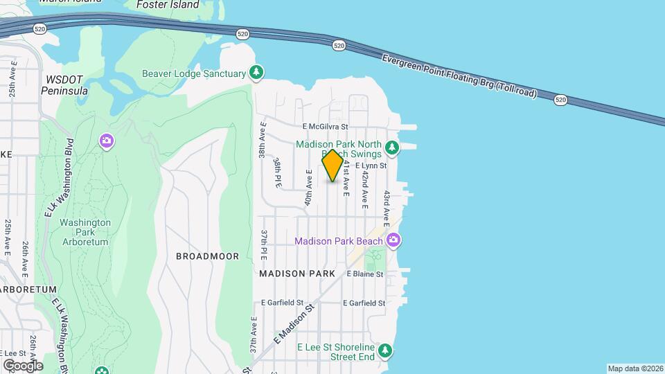 2040 McGilvra Blvd E Mapa y Detalles de la Ubicación