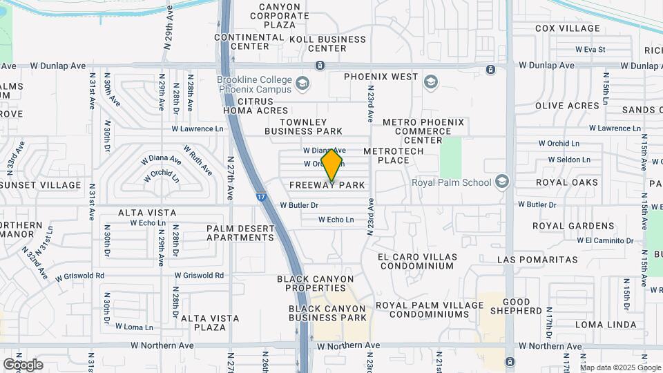 2408 W Seldon Ln Map and Location Details
