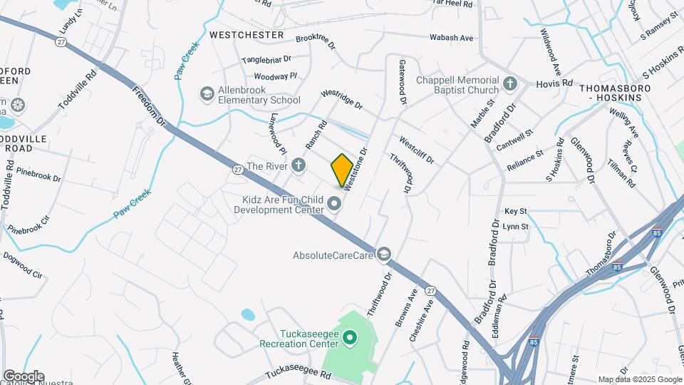 2002 Weststone Dr Map and Location Details