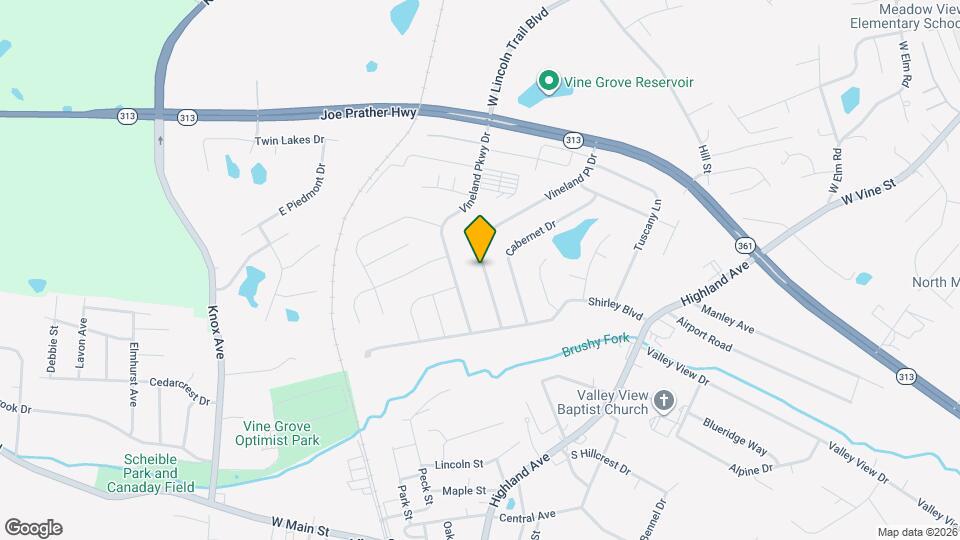 355 Vineland Pl Dr Map and Location Details